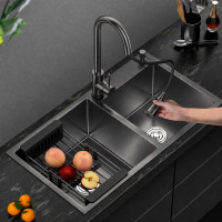 Խոհանոցի լվացարան 800x450 մմ Մուգ մոխրագույն (ԿՈԴ 9695) Խոհանոցի լվացարան 800x450 մմ Մուգ մոխրագույն (ԿՈԴ 9695)
