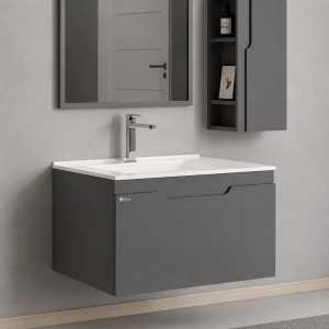 Լվացարան պահարանով BERTA D6507,PVC,ակրիլ, 600x420x410մմ (ԿՈԴ 17063)