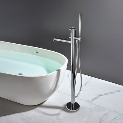 Ծորակ ցնցուղով լոգարանի համար GANZER GZ19181, Քրոմ (ԿՈԴ 17348)