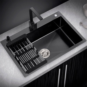 Խոհանոցի լվացարան BERTT 500x400x220 մմ Գրաֆիտ (ԿՈԴ 17379) Խոհանոցի լվացարան BERTT 500x400x220 մմ Գրաֆիտ (ԿՈԴ 17379)