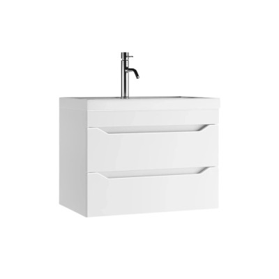 Լվացարան պահարանով АЙСБЕРГ EVA 70 2B, DA5916T, 690x440x545 մմ, (Խոնավակայուն) սպիտակ (ԿՈԴ 17394)