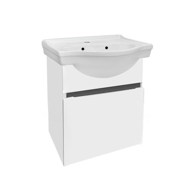 Լվացարան պահարանով Poda 1551 455x360x500 մմ Ջրակայուն Սպիտակ (ԿՈԴ 11255)