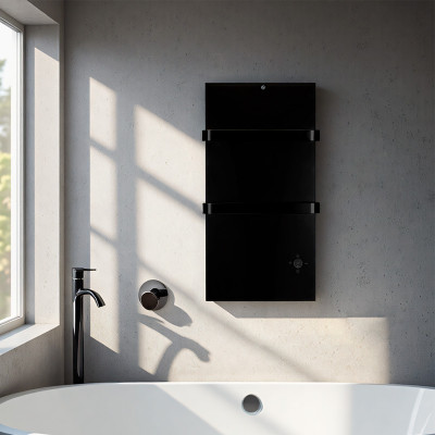 Չորանոց էլեկտրական ապակյա, 400վ Z10, 450x850մմ Սև (ԿՈԴ 17288) 