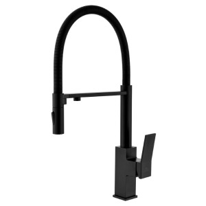 Խոհանոցի ծորակ ճկվող GANZER GZ05126-C Սև (ԿՈԴ 17314)