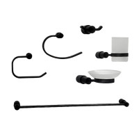 Լոգասենյակի հավաքածու GK-G 3-6,սև, 6 կտոր (ԿՈԴ 16955) Լոգասենյակի հավաքածու GK-G 3-6,սև, 6 կտոր (ԿՈԴ 16955)