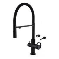 Խոհանոցի ծորակ ճկվող GANZER GZ19127-C Սև (ԿՈԴ 17338) Խոհանոցի ծորակ ճկվող GANZER GZ19127-C Սև (ԿՈԴ 17338)