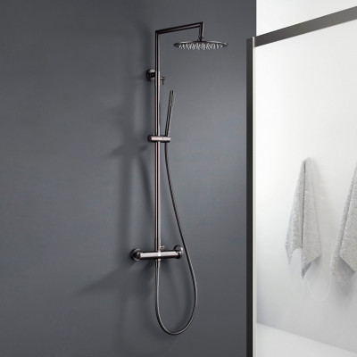 Ցնցուղի հավաքածու խառնիչով GANZER GZ19160-Q Գրաֆիտ (ԿՈԴ 17353)