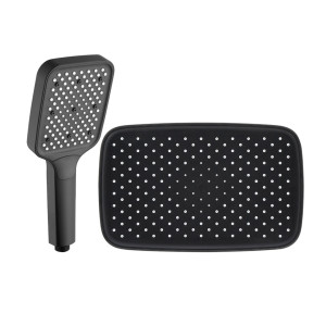 Ցնցուղ մեծ և փոքր HANSEN HT3021-1 Սև (ԿՈԴ 17576)