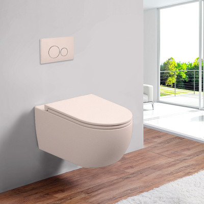 Զուգարանակոնք ներկառուցվող TR2196DF-U43 Beige Matt, 360x500x330 մմ  (ԿՈԴ 17206)