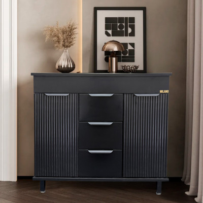 Պահարան լվացարանի համար հատակին, MILLANO Կառոլինա 80, 800x480x735 մմ Ջրակայուն Սև (ԿՈԴ 17441) Պահարան լվացարանի համար հատակին, MILLANO Կառոլինա 80, 800x480x735 մմ Ջրակայուն Սև (ԿՈԴ 17441)