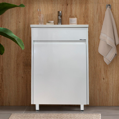 Լվացարան պահարանով, MILLANO M1170-50, 505x365x820 մմ Ջրակայուն Սպիտակ (ԿՈԴ 17444) Լվացարան պահարանով, MILLANO M1170-50, 505x365x820 մմ Ջրակայուն Սպիտակ (ԿՈԴ 17444)