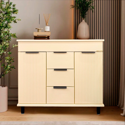 Պահարան լվացարանի համար հատակին, MILLANO Կառոլինա 100, 1000x480x735 մմ Ջրակայուն Բեժ (ԿՈԴ 17456)