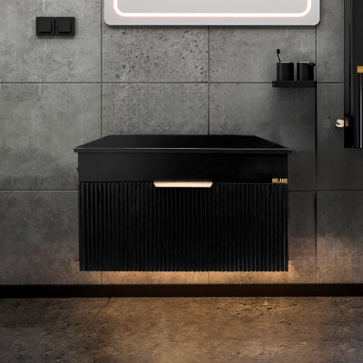 Լոգասենյակի պահարան, MILLANO Կառոլինա 60, 600x480x415 մմ Սև (ԿՈԴ 17486)