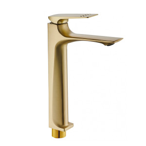 Լվացարանի ծորակ HANSEN 11020-S Մատվի ոսկեգույն (ԿՈԴ 17501)