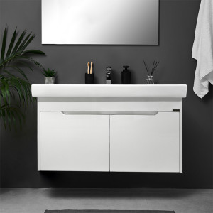 Լվացարան պահարանով, MILLANO Անտիք 100, 995x455x580 մմ Ջրակայուն սպիտակ (ԿՈԴ 17512)