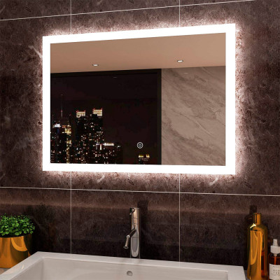 Հայելի Led լուսավորմամբ սենսորային անջատիչով BERTT LM-133, 800x600 մմ (ԿՈԴ 17521)