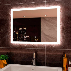 Հայելի Led լուսավորմամբ սենսորային անջատիչով BERTT LM-133, 700x500 մմ (ԿՈԴ 17529)