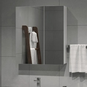 Հայելի պահարանով Բալտիկա 60, PVC, 600x155x800 մմ Սպիտակ (ԿՈԴ 17543)