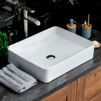 Լվացարան LETOP, 495x400x110 մմ, Սպիտակ մատվի (ԿՈԴ 17557)