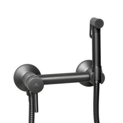 Խառնիչ հիգիենիկ ցնցուղով GANZER 12202-Q Գրաֆիտ (ԿՈԴ 17563)