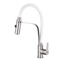 Խոհանոցի ծորակ ճկվող HANSEN HN55043-GF Սպիտակ/մատվի (ԿՈԴ 17565)