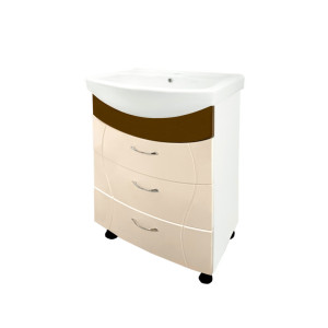 Լվացարան պահարանով L75-55IZEO 509, 555x410x875 մմ, Խոնավակայուն (ԿՈԴ 17514)