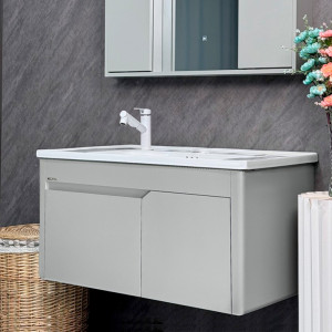 Լվացարան պահարանով BERTA D3090,PVC,ակրիլ, 740x390x470մմ (ԿՈԴ 17070)