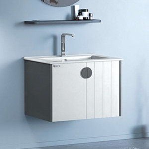 Լվացարան պահարանով BERTA D6021,PVC,կերամիկա, 650x450x430մմ (ԿՈԴ 17062)
