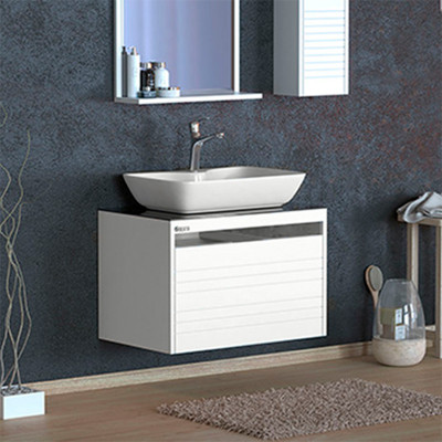 Լվացարան պահարանով BERTA D-6020,PVC,կերամիկա, 630x400x565մմ (ԿՈԴ 17230)