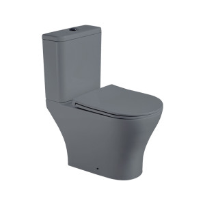 Զուգարանակոնք UPTREND TR2245-U10, 375x620x790 մմ, մոխրագույն մատվի (ԿՈԴ 17225)