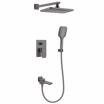 Ցնցուղի հավաքածու ներկառուցվող VIEIR V393563-G Գրաֆիտ (ԿՈԴ 12059) Ցնցուղի հավաքածու ներկառուցվող VIEIR V393563-G Գրաֆիտ (ԿՈԴ 12059)