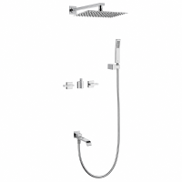 Ցնցուղի հավաքածու ներկառուցվող GANZER GZ01165 Քրոմ (ԿՈԴ 13327)