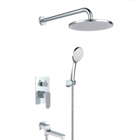Ցնցուղի հավաքածու ներկառուցվող VIEIR V283563-F Քրոմ, սպիտակ (ԿՈԴ 18111)