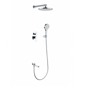 Ցնցուղի հավաքածու ներկառուցվող GANZER GZ06165 Քրոմ (ԿՈԴ 18152) Ցնցուղի հավաքածու ներկառուցվող GANZER GZ06165 Քրոմ (ԿՈԴ 18152)