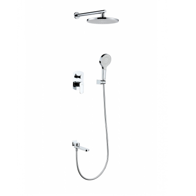 Ցնցուղի հավաքածու ներկառուցվող GANZER GZ06165 Քրոմ (ԿՈԴ 18152)