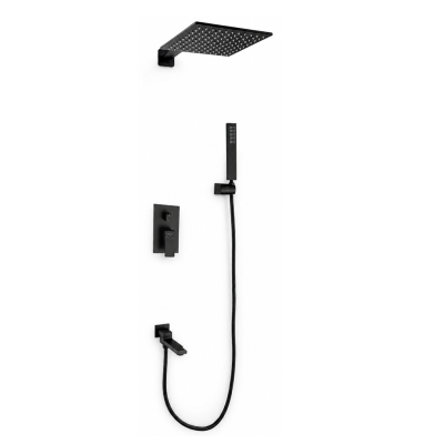 Ցնցուղի հավաքածու ներկառուցվող HANSEN HL34095-C Սև (ԿՈԴ 18156)