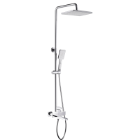 Ցնցուղի հավաքածու GANZER GZ28061-F Սպիտակ, քրոմ (ԿՈԴ 18200)