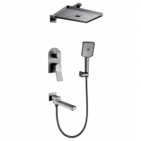 Ցնցուղի հավաքածու ներկառուցվող HansenPRO HL36099-P Գրաֆիտ (ԿՈԴ 18220) Ցնցուղի հավաքածու ներկառուցվող HansenPRO HL36099-P Գրաֆիտ (ԿՈԴ 18220)
