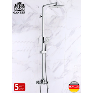 Ցնցուղի հավաքածու GANZER GZ26061 Քրոմ (ԿՈԴ 18247) Ցնցուղի հավաքածու GANZER GZ26061 Քրոմ (ԿՈԴ 18247)