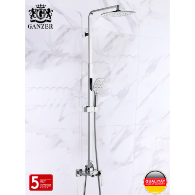 Ցնցուղի հավաքածու GANZER GZ26061 Քրոմ (ԿՈԴ 18247) Ցնցուղի հավաքածու GANZER GZ26061 Քրոմ (ԿՈԴ 18247)