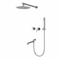 Ցնցուղի հավաքածու ներկառուցվող GANZER GZ03165 Քրոմ (ԿՈԴ 31401)