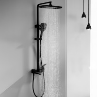 Ցնցուղի հավաքածու GANZER GZ05162-C Սև (ԿՈԴ 13405)