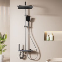 Ցնցուղի հավաքածու A80013 GK-C-2, գրաֆիտ (ԿՈԴ 16907)