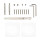 Դռան բռնակ Code Deco Slim H-30134-A-GRF 32793 Գրաֆիտ (ԿՈԴ 13234)