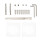 Դռան բռնակ Code Deco Slim H-30134-A-CR 32792 Քրոմ (ԿՈԴ 13236)