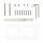 Դռան բռնակ Code Deco Slim H-30116-A-GRF 31631 Գրաֆիտ (ԿՈԴ 13240)