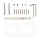 Դռան բռնակ Code Deco Slim H-30116-A-NISM 31632 Մատվի (ԿՈԴ 13241)