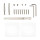 Դռան բռնակ Code Deco Slim H-30133-A-CRS 32787 Մատվի (ԿՈԴ 13245)