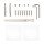 Դռան բռնակ Code Deco Slim H-30121-A-GRF 31644 Գրաֆիտ (ԿՈԴ 13255)