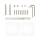 Դռան բռնակ Code Deco Slim H-30122-A-NISM 31648 Մատվի (ԿՈԴ 13259)